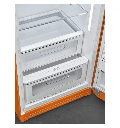 Smeg FAB28ROR5 Kühlschrank mit Gefrierfach Freistehend 270 l D Orange