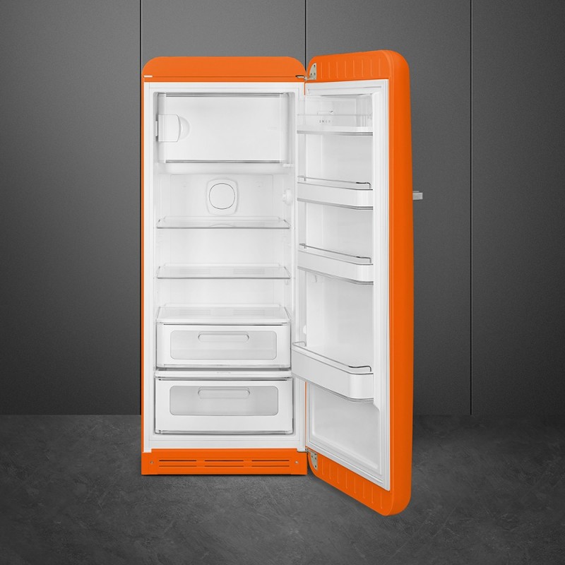 Smeg FAB28ROR5 Kühlschrank mit Gefrierfach Freistehend 270 l D Orange