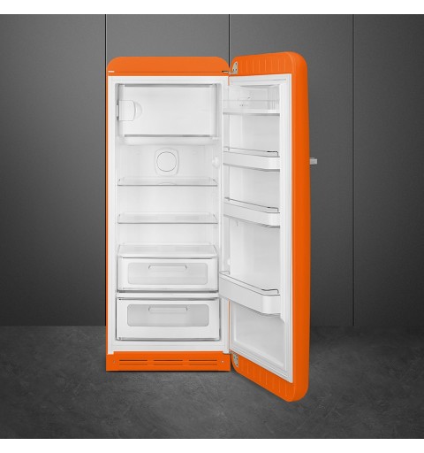 Smeg FAB28ROR5 Kühlschrank mit Gefrierfach Freistehend 270 l D Orange