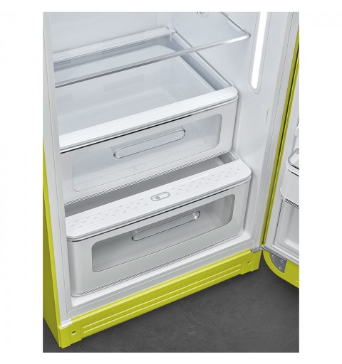 Smeg FAB28RLI5 Kühlschrank mit Gefrierfach Freistehend 270 l D Grün