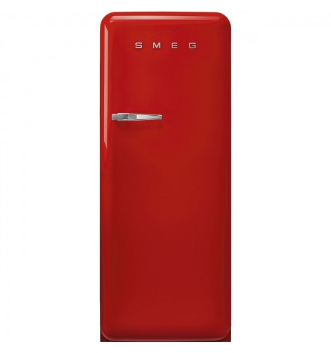 Smeg 60cm 50s Style Right Hand Hinge Fridge with Icebox Red FAB28RRD5