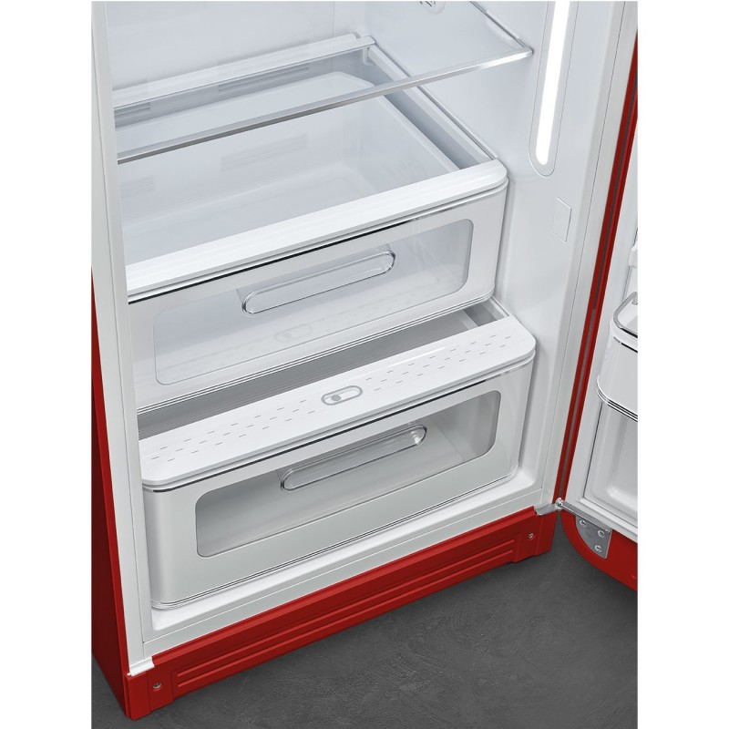Smeg FAB28RRD5 frigo combine Autoportante 270 L D Rouge