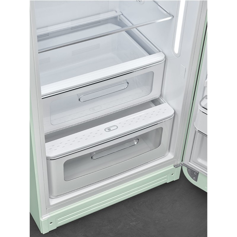 Smeg FAB28RPG5 Kühlschrank mit Gefrierfach Freistehend 270 l D Grün