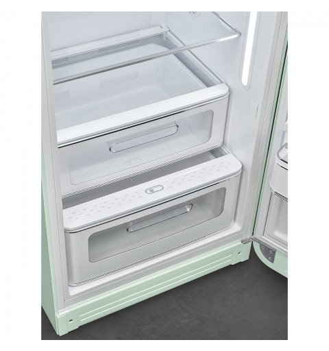 Smeg FAB28RPG5 Kühlschrank mit Gefrierfach Freistehend 270 l D Grün