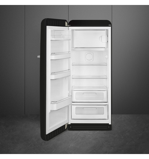 Smeg FAB28LBL5 frigo combine Autoportante 270 L D Noir