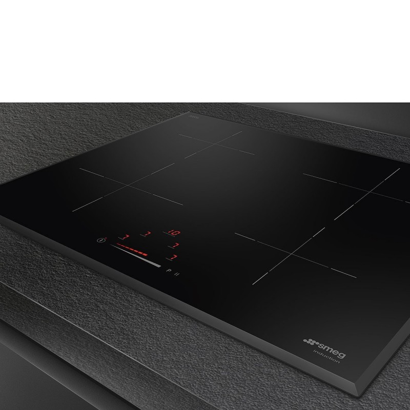 Smeg Universal SI4642B hob Black Built-in 60 cm Zone induction hob 4 zone(s)