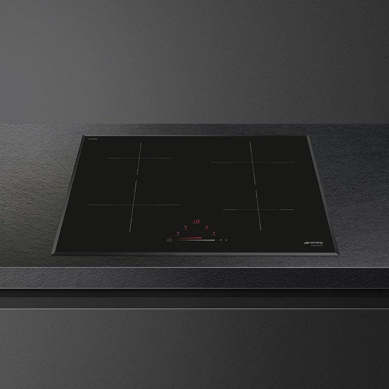 Smeg Universal SI4642B hob Black Built-in 60 cm Zone induction hob 4 zone(s)