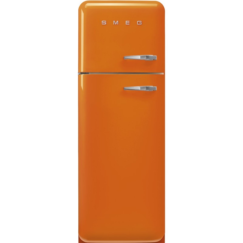 Smeg FAB30LOR5 Kühl- und Gefrierkombination Freistehend 294 l D Orange