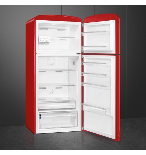 Smeg FAB50RRD5 frigorifero con congelatore Libera installazione 524 L E Rosso