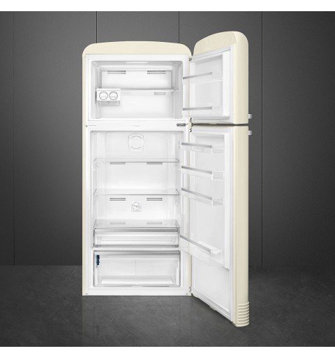 Smeg FAB50RCR5 réfrigérateur-congélateur Autoportante 523,9 L E Crème