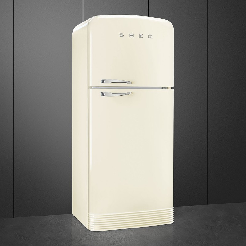 Smeg FAB50RCR5 réfrigérateur-congélateur Autoportante 523,9 L E Crème
