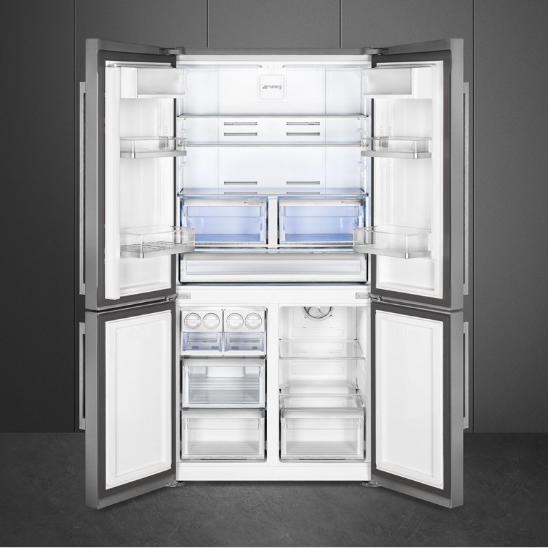 Smeg FQ60XDF frigo américain Autoportante 541 L F