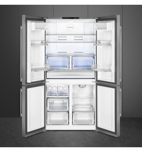 Smeg FQ60XF frigo américain Autoportante 572 L F Acier inoxydable