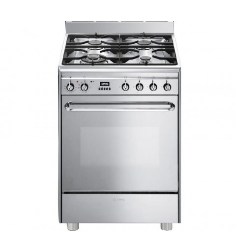 Smeg CP60X9 cooker Freestanding cooker Gas Stainless steel A