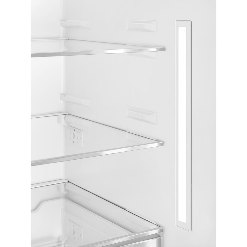 Smeg FC84EN4HX Kühl- und Gefrierkombination Freistehend 564 l E Edelstahl
