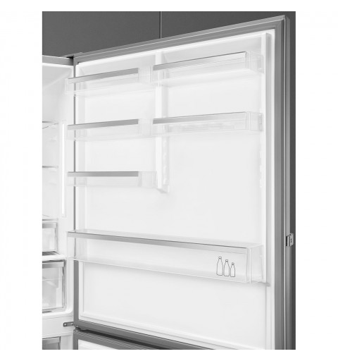 Smeg FC84EN4HX Kühl- und Gefrierkombination Freistehend 564 l E Edelstahl