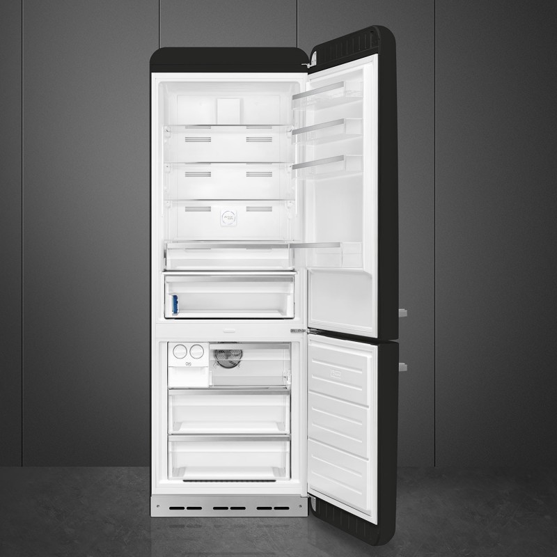 Smeg FAB38RBL5 nevera y congelador Independiente 481 L E Negro