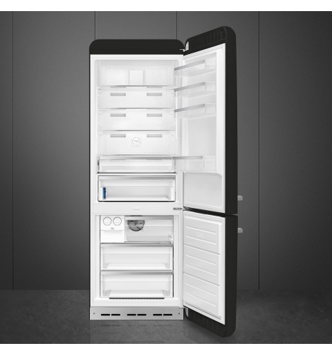 Smeg FAB38RBL5 réfrigérateur-congélateur Autoportante 481 L E Noir