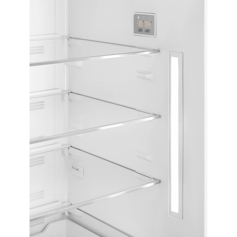 Smeg FAB38RBL5 Kühl- und Gefrierkombination Freistehend 481 l E Schwarz