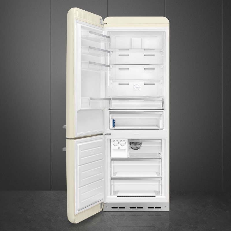 Smeg FAB38LCR5 réfrigérateur-congélateur Autoportante 481 L E Crème
