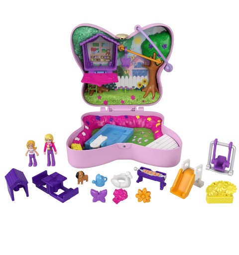 Polly Pocket Backyard Butterfly Compact