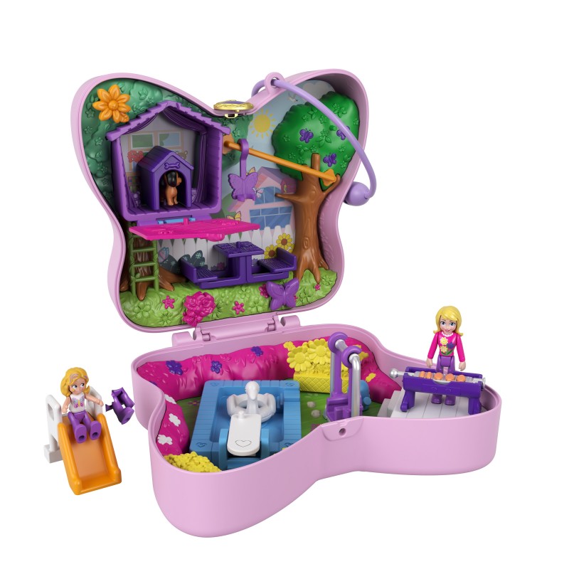 Polly Pocket Backyard Butterfly Compact