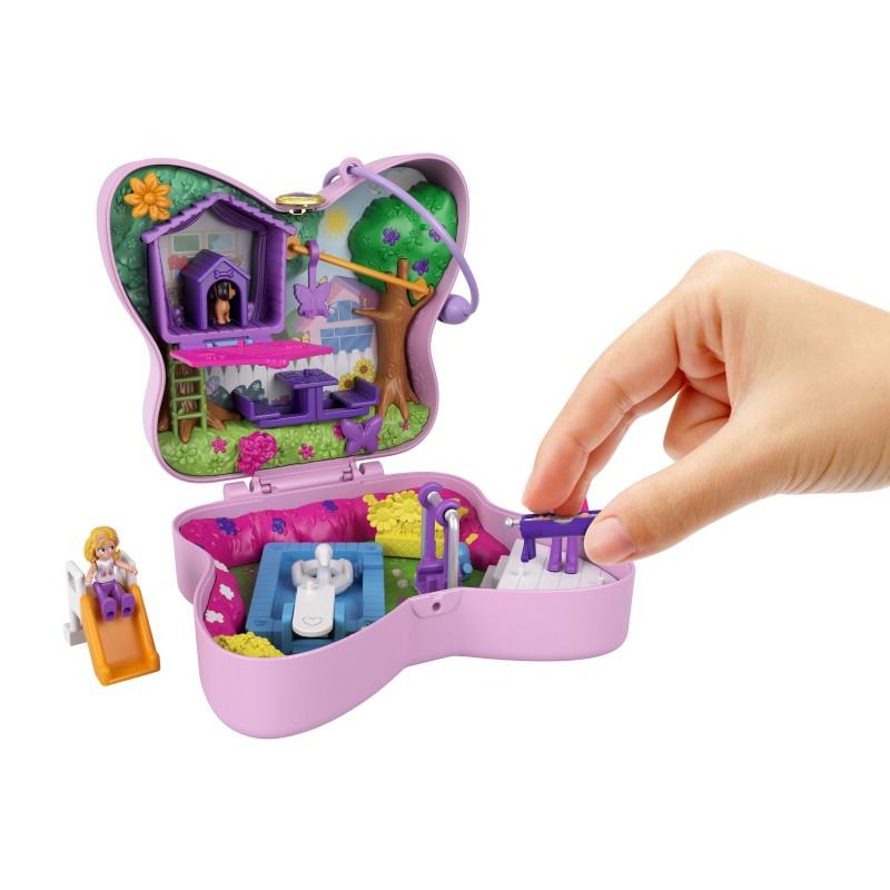 Polly Pocket Backyard Butterfly Compact