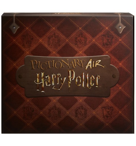 Games Pictionary Air Harry Potter, Gioco di disegni per tutta la famiglia, con penna a forma di bacchetta 8+ Anni