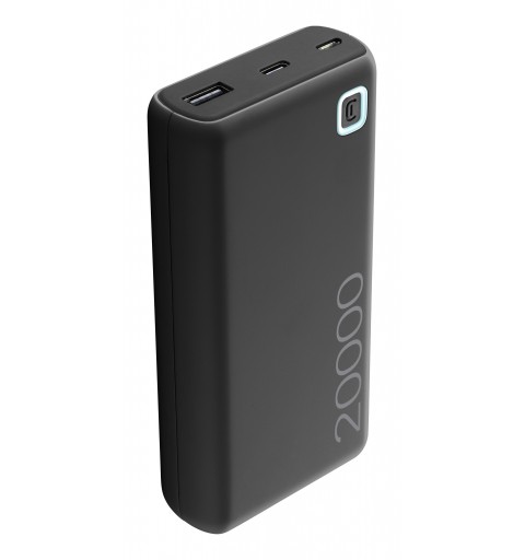 Cellularline Power Bank ESSENCE 20000 Caricabatterie portatile da 20000mAh Nero