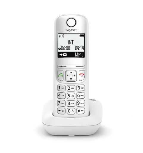 Gigaset AS490 Telefono analogico DECT Identificatore di chiamata Bianco