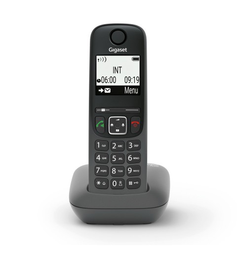 Gigaset AS490 telefono Telefono analogico DECT Identificatore di chiamata Nero