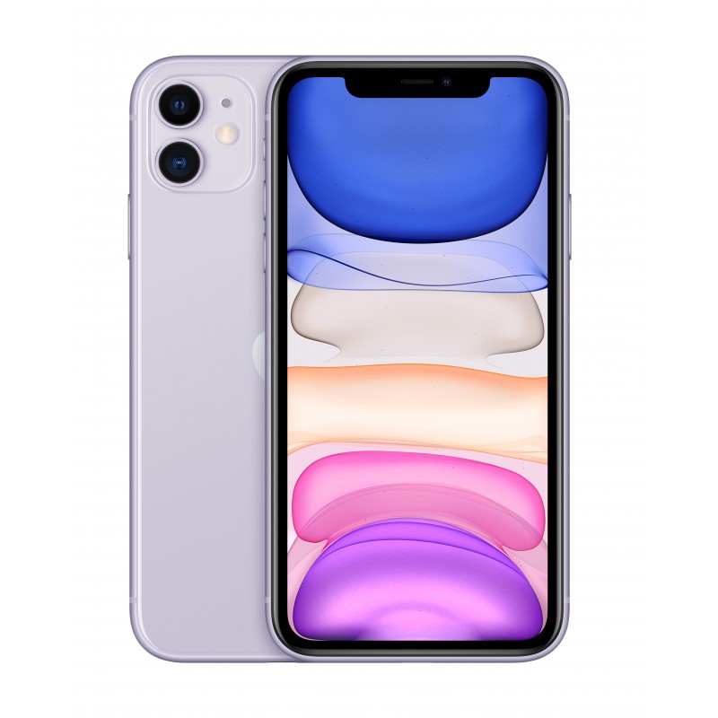 Apple iPhone 11 15,5 cm (6.1") Double SIM iOS 14 4G 64 Go Violet