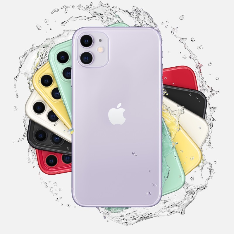 Apple iPhone 11 15,5 cm (6.1") Double SIM iOS 14 4G 64 Go Violet