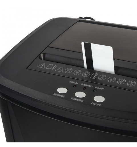 Hama Premium AutoM120 paper shredder Micro-cut shredding 60 dB 22.5 cm Black
