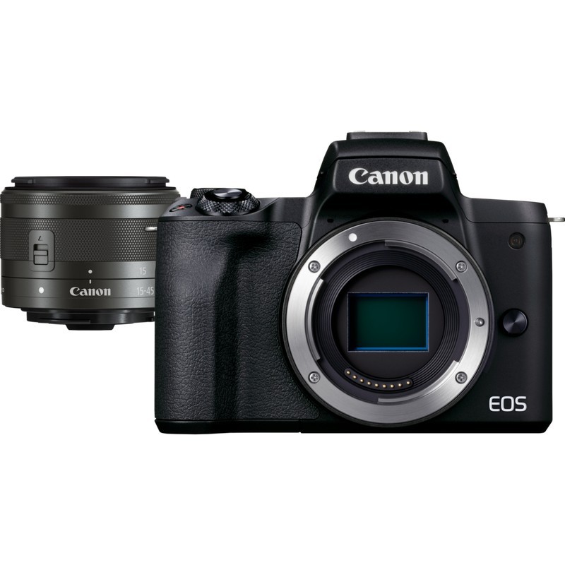 Canon EOS M50 Mark II + M15-45 S EU26 MILC 24,1 MP CMOS 6000 x 4000 Pixel Schwarz