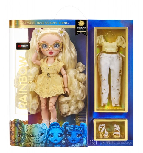 Rainbow High CORE Fashion Doll- Delilah Fields (Buttercup)