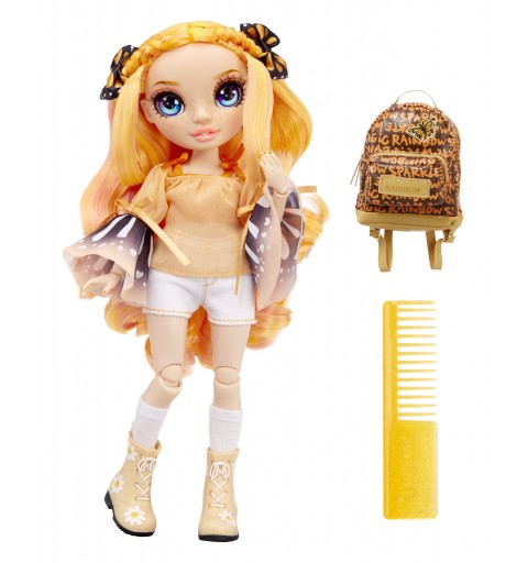 Rainbow High Junior High Fashion Doll - Poppy Rowan (Orange)