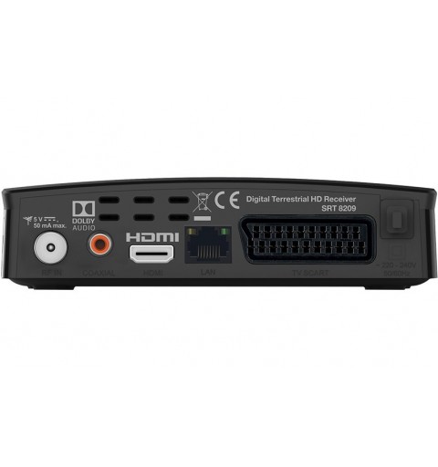 Strong SRT 8209 TV set-top box Ethernet (RJ-45) Full HD Black