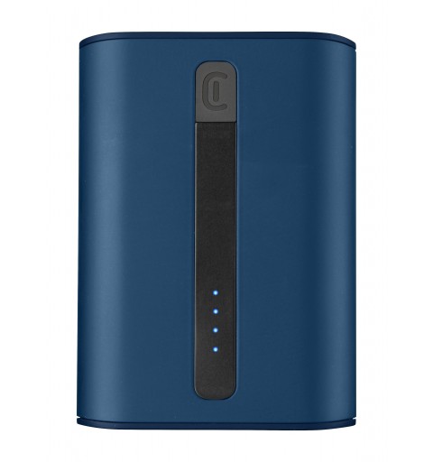 Cellularline Power Bank THUNDER 10000 Caricabatterie portatile extra compatto Blu