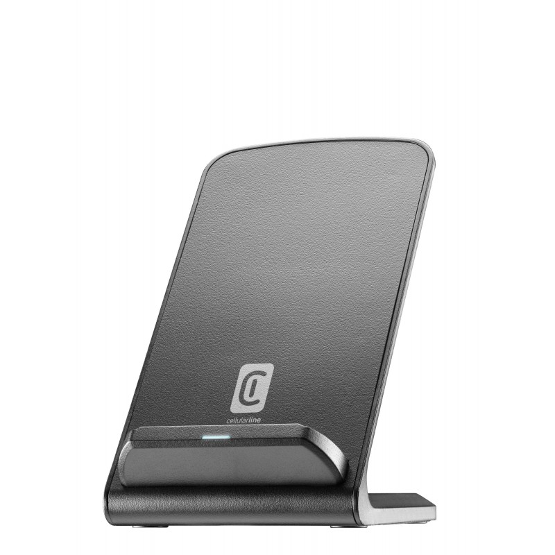 Cellularline Easy Stand wireless charger - Apple, Samsung and other Wireless Smartphones Supporto di ricarica wireless con