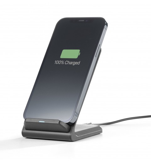 Cellularline Easy Stand wireless charger - Apple, Samsung and other Wireless Smartphones Supporto di ricarica wireless con