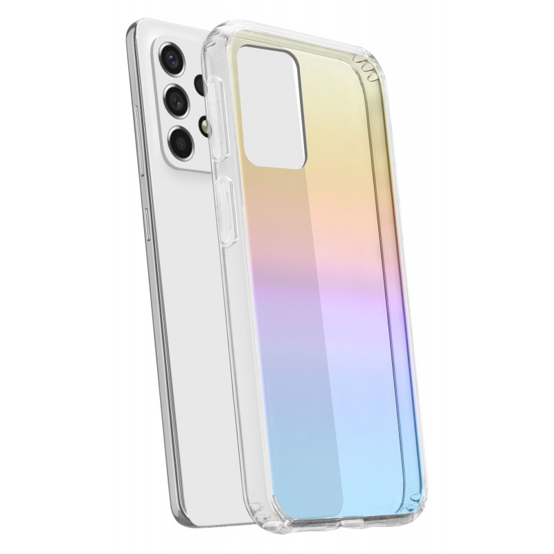 Cellularline Prisma coque de protection pour téléphones portables 16,5 cm (6.5") Housse Multicolore, Translucide