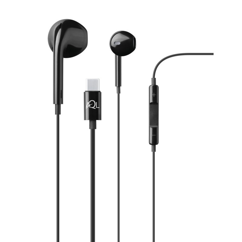 AQL Arctic Headset Wired In-ear Calls Music USB Type-C Black
