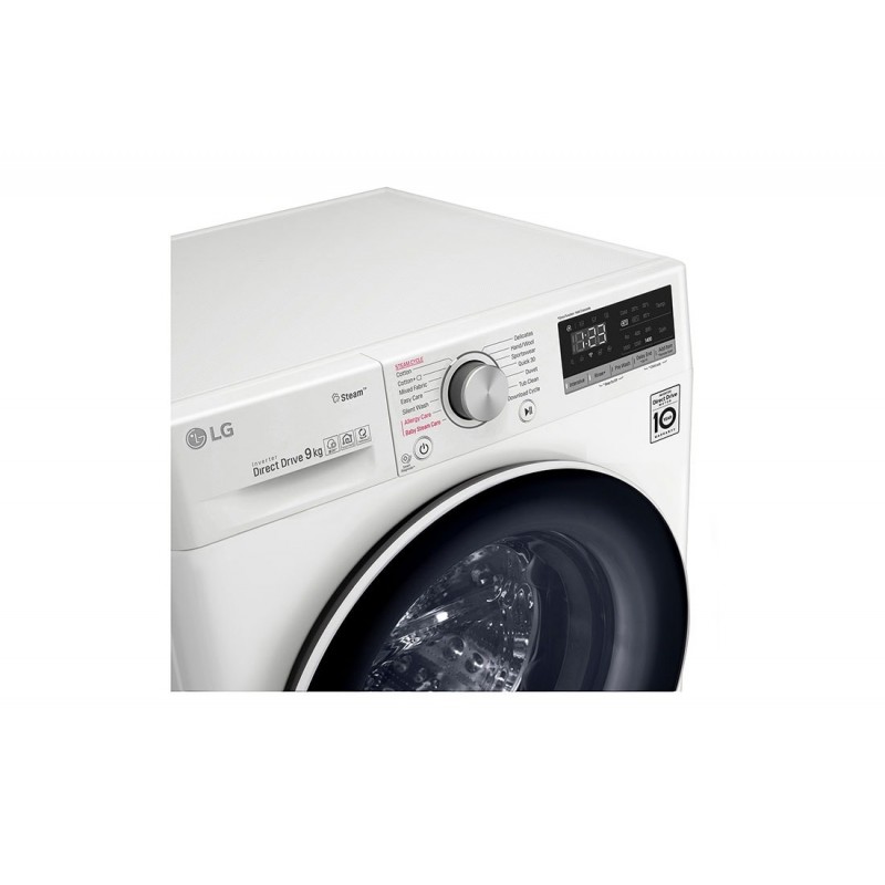 LG F2DV5S8H0E washer dryer Freestanding Front-load White E