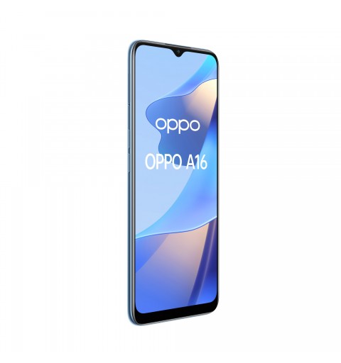 OPPO A16 16,6 cm (6.52") Double SIM Android 11 4G USB Type-C 3 Go 32 Go 5000 mAh Bleu