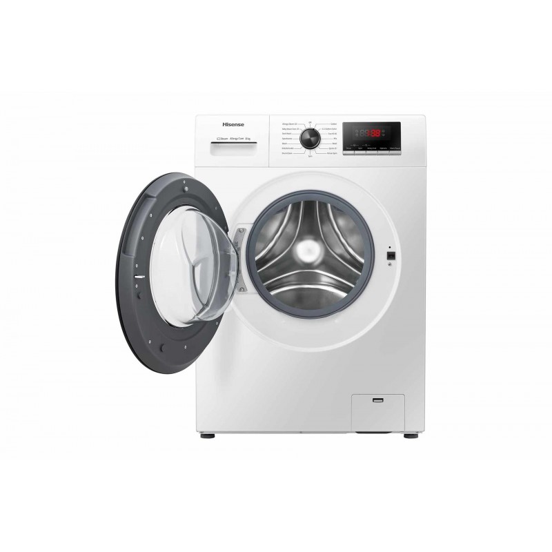 Hisense WFPV8012EM washing machine Front-load 8 kg 1200 RPM E White