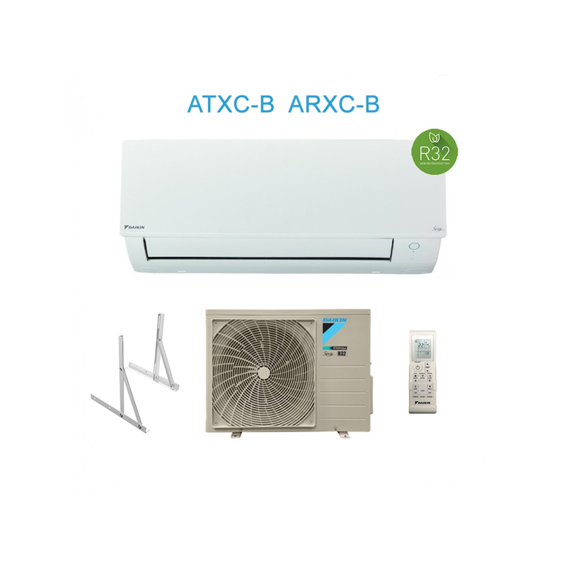 Daikin ATXC35B ARXC35B Condizionatore Climatizzatore 12000Btu + Staffa Siesta A++/A+ Inverter Wifi Ready