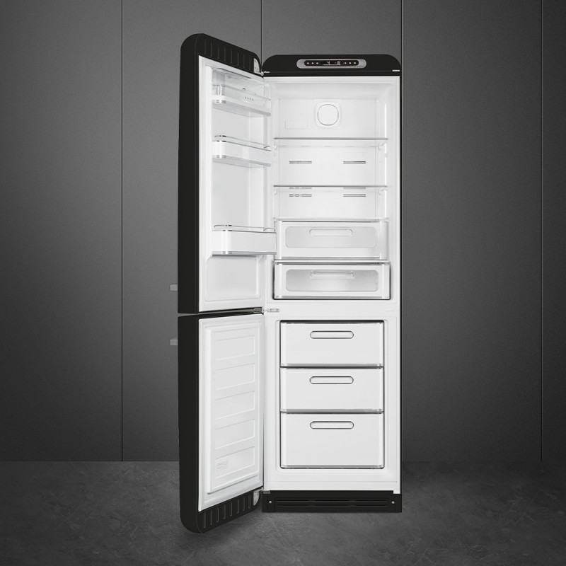 Smeg FAB32LBL5 frigorifero con congelatore Libera installazione 331 L D Nero