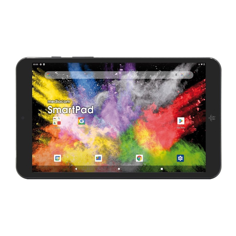 Mediacom SmartPad Iyo 8 16 GB 20.3 cm (8") Allwinner 2 GB Wi-Fi 4 (802.11n) Android 11 Black