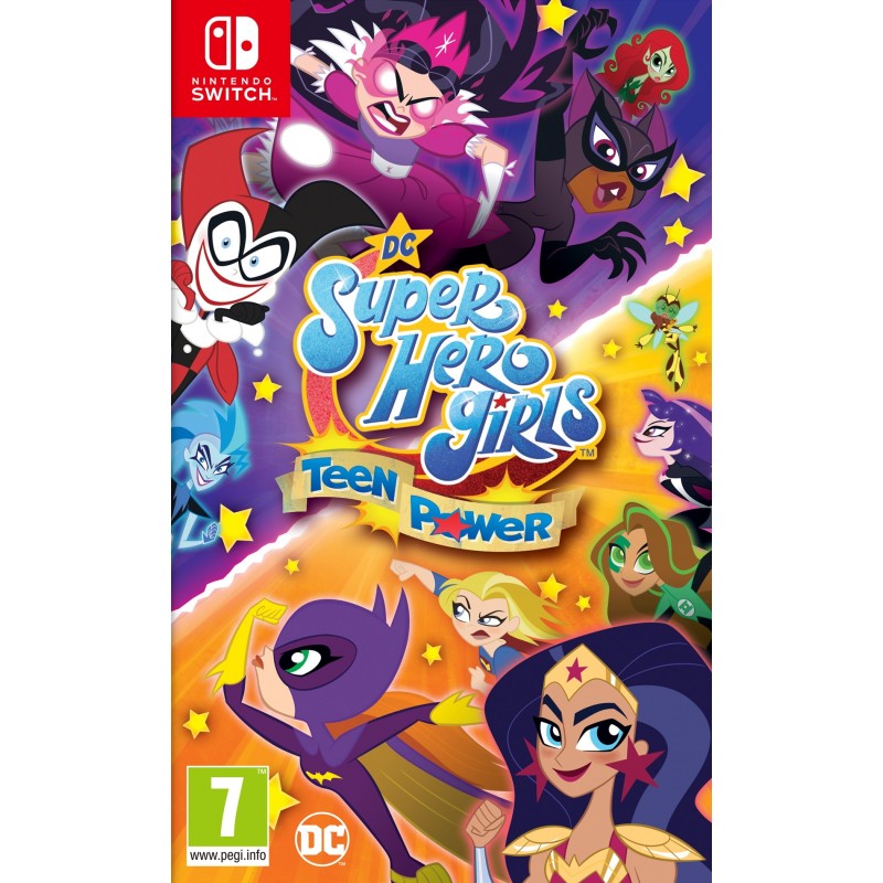 Nintendo DC Super Hero Girls Teen Power Estándar Inglés, Italiano Nintendo Switch